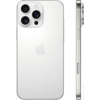 Apple iPhone 16 Pro Max 5G (8GB/256GB) White Titanium Open Box (Εργοστασιακή εγγύηση έως 12/02/26) 100% Battery